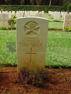 BEIRUT WAR CEMETERY - LANCASTER, G